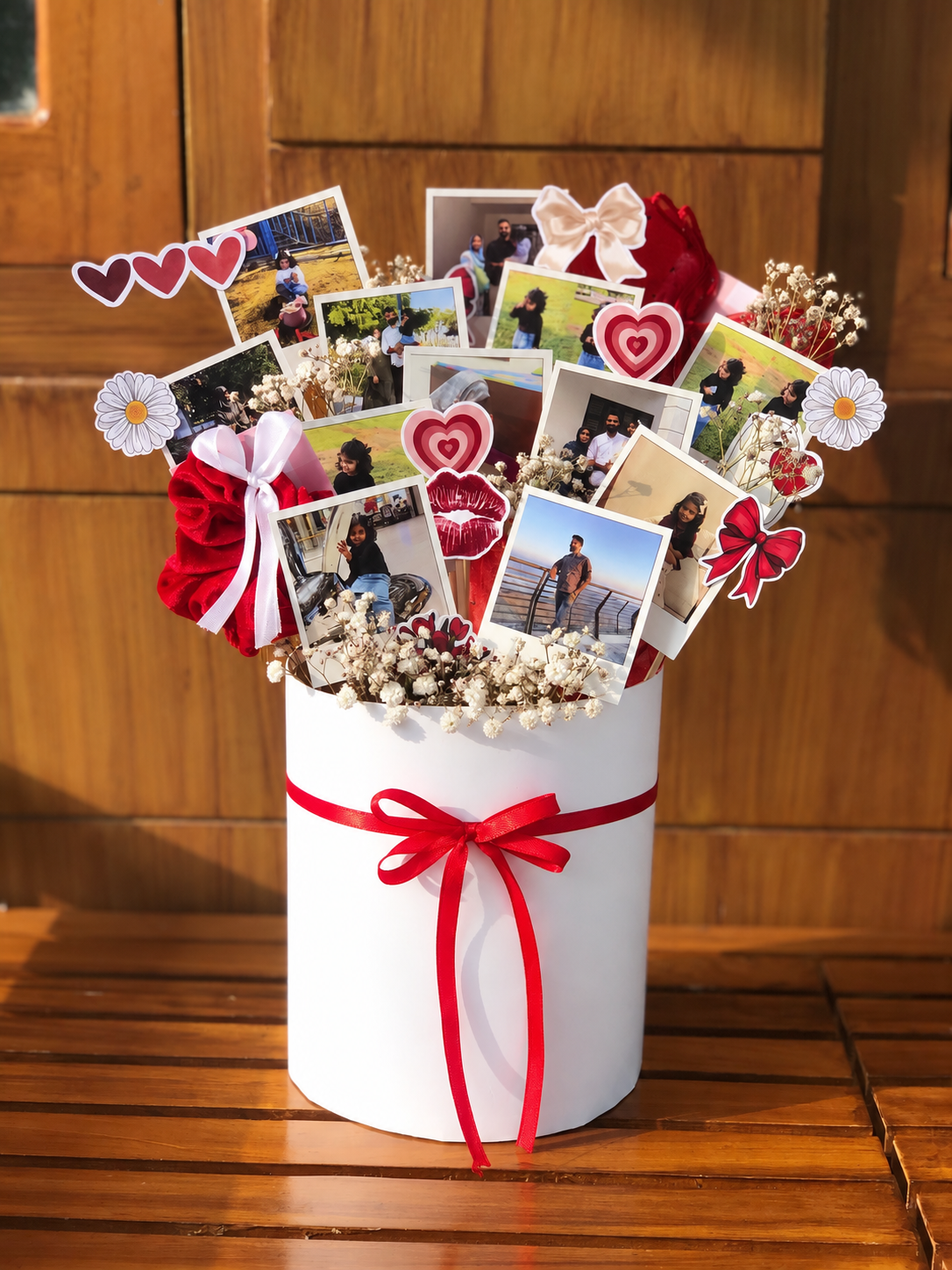 Personalized Photo Bouquet Gift